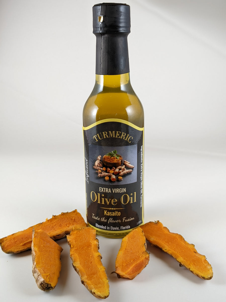 Artisanal infused Turmeric Oil quality Italian Olive Oil Healthy Turme Infused Oil Emporium