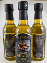 Load image into Gallery viewer, Artisanal infused Turmeric Oil quality Italian Olive Oil Healthy Turmeric Olive Oil East Asia Inspired Trusted Health