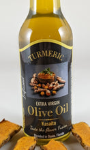 Load image into Gallery viewer, Artisanal infused Turmeric Oil quality Italian Olive Oil Healthy Turmeric Olive Oil East Asia Inspired Trusted Health