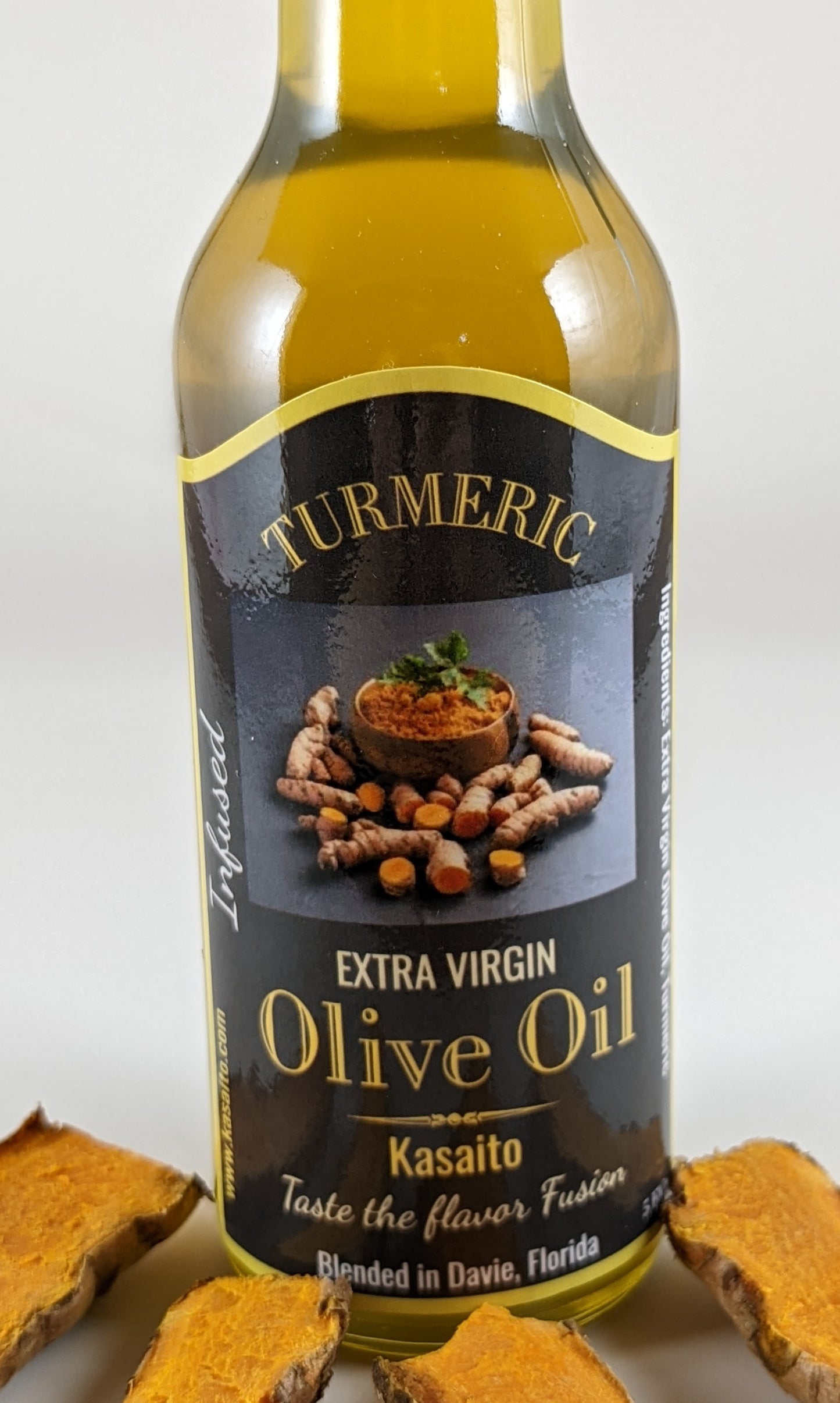 Artisanal infused Turmeric Oil quality Italian Olive Oil Healthy Turmeric Olive Oil East Asia Inspired Trusted Health