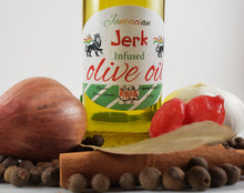 Load image into Gallery viewer, Our Jamaican Jerk Seasoning Marinade adds just the right amount of heat and spice to this marinade for any meat or seafood dish Jerk Seasoning Oil Jamaican Jerk Olive Oil or Jamaica Jerk Marinade Dipping Olive Oil
